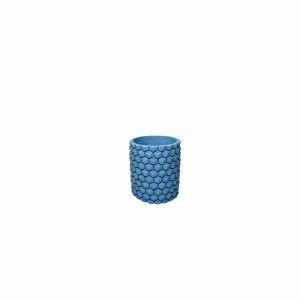 Cubism Pot (Mavi)