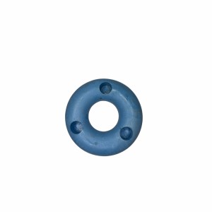 Donut Pot Şamdan Mumluk (Mavi)