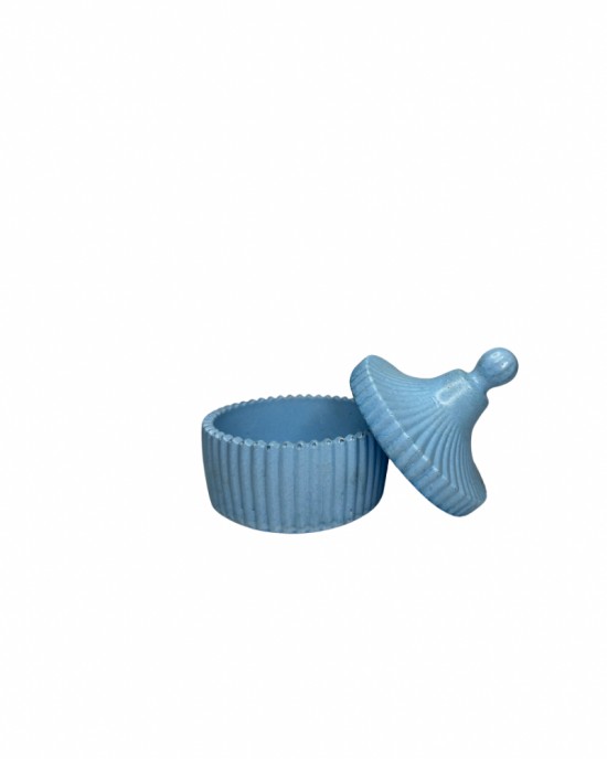 Circus Pot Mum Kabı (Mavi)