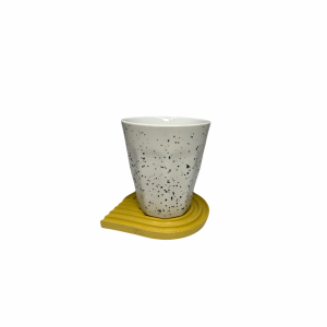 GeoDrop Pot Bardak Altlığı (Sarı)