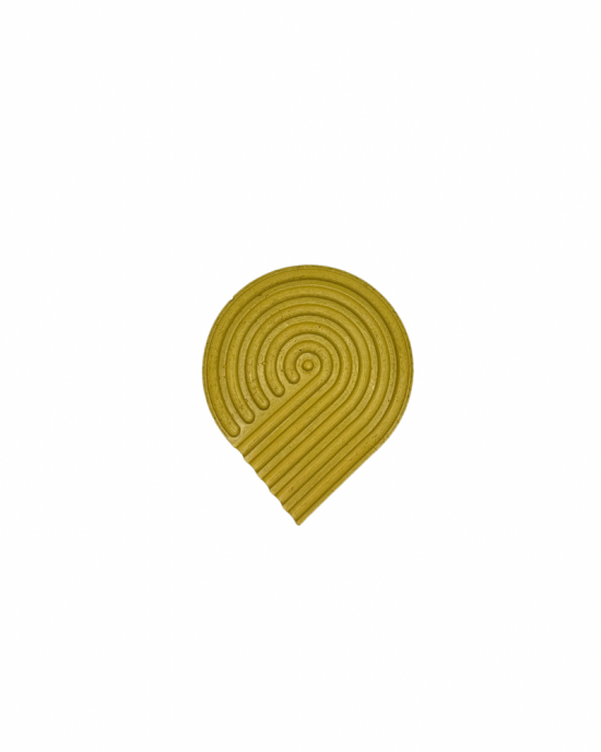 GeoDrop Pot Bardak Altlığı (Sarı)