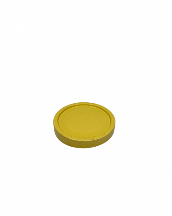 Plain Pot Bardak Altlığı (Sarı)