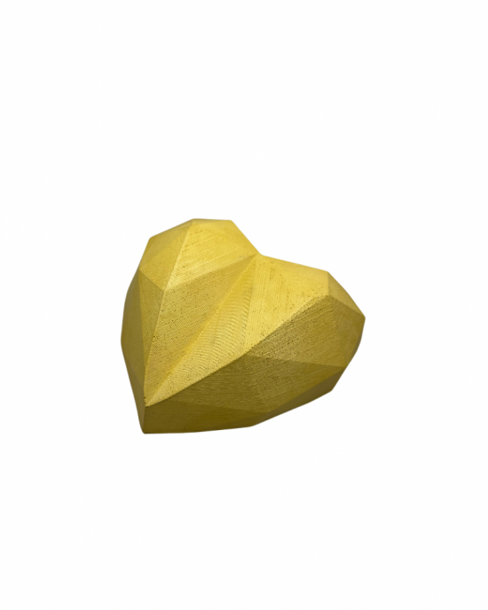 Stone Heart Pot (Sarı)