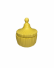 Circus Pot Mum Kabı (Sarı)