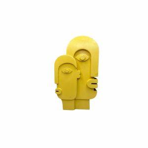 Two Faced Pot II (Sarı)
