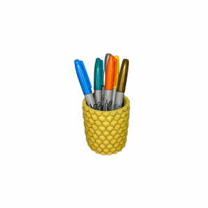 Cubism Pot (Sarı)